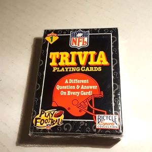 1997 NFL Trivia Playing Cards- Deck 1